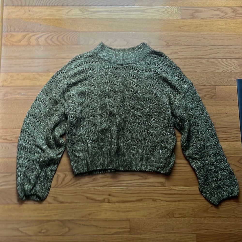 Green sweater